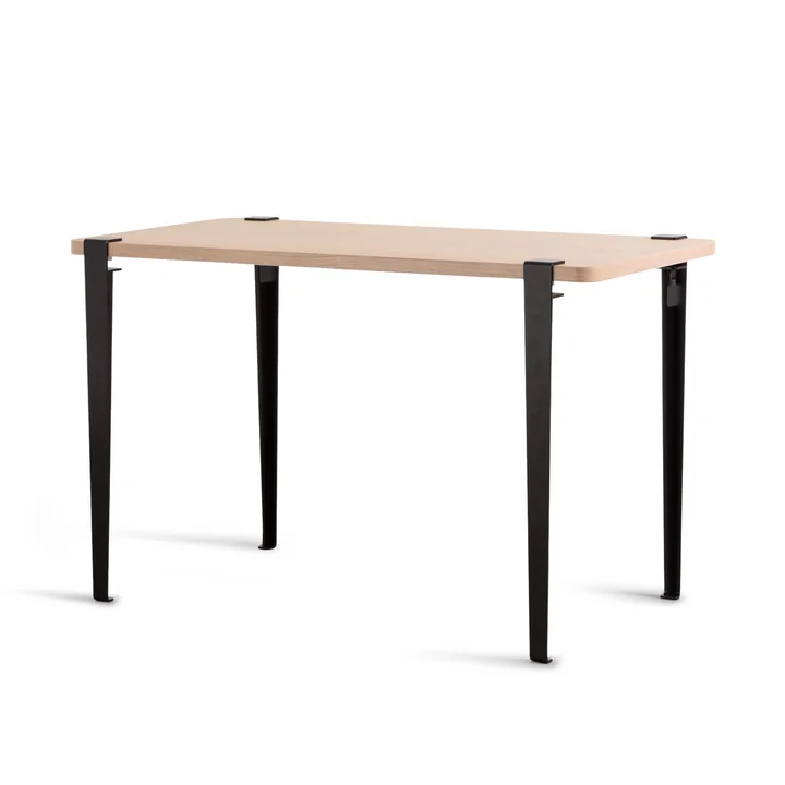 Der NOMA Schreibtisch, Eiche / graphitschwarz von TipToe