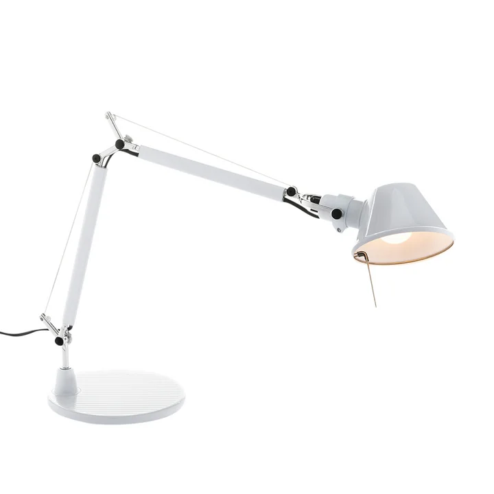 Tolomeo Micro Tischleuchte von Artemide in weiss glänzend