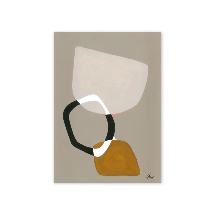 Das Composition 03 Poster, 50 x 70 cm von Paper Collective