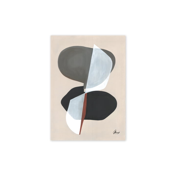 Das Composition 01 Poster, 30 x 40 cm von Paper Collective
