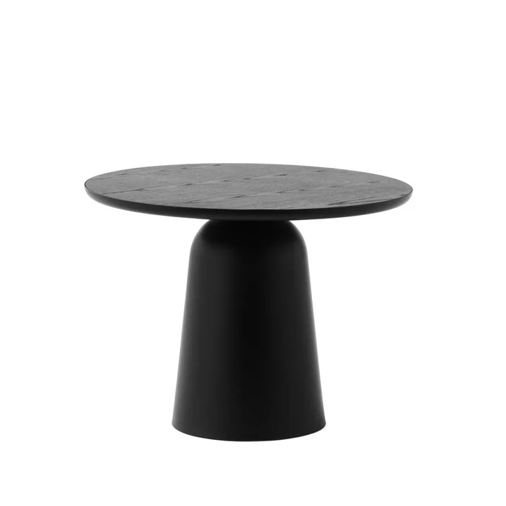 Der Turn Couchtisch Ø 55 cm, schwarz von Normann Copenhagen