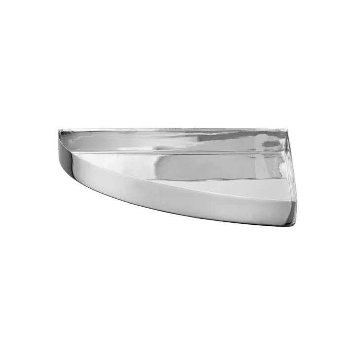 Das Unity Tablett in silber von AYTM