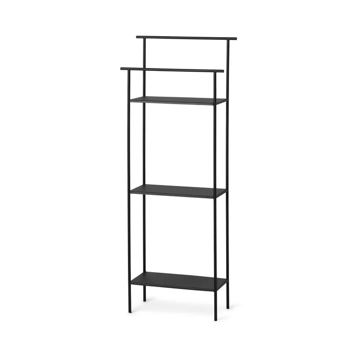 Das Dora Badezimmerregal von Ferm Living in schwarz