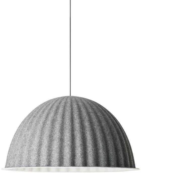 Under the Bell Pendelleuchte Ø 82 cm von Muuto in grau