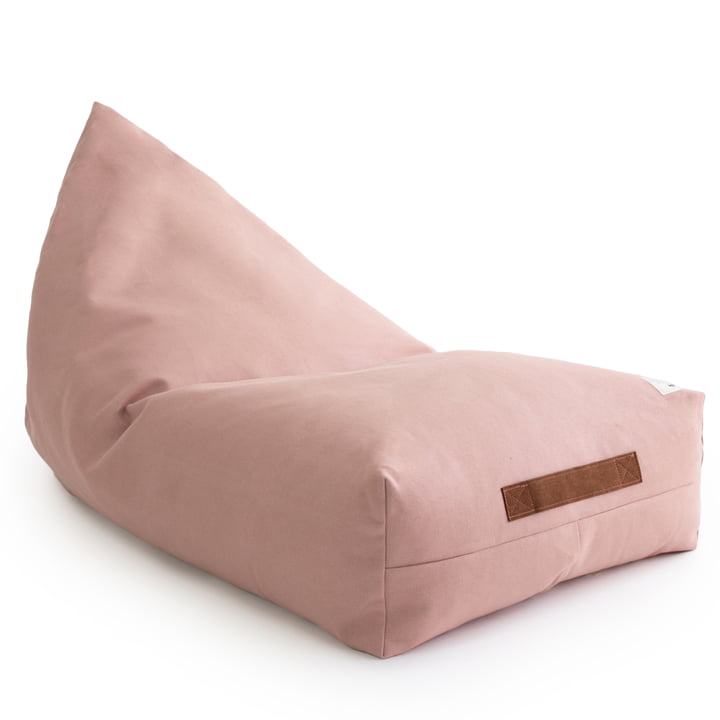 Der Oasis Kinder-Sitzsack von Nobodinoz in bloom pink
