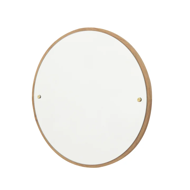 CM-1 Circle Wandspiegel Ø 45 cm, Eiche geölt von Frama