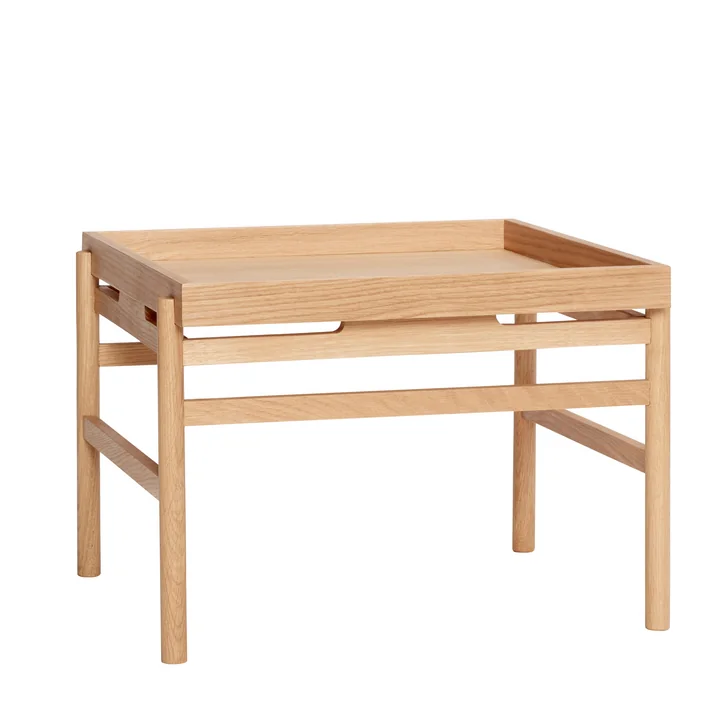  Couchtisch mit Tablettablage, Eiche, natur von Hübsch Interior