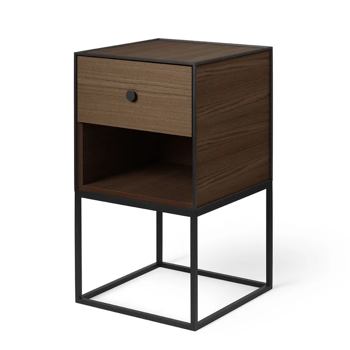 Frame Sideboard 35 (inkl. Schublade), Eiche geräuchert von Audo