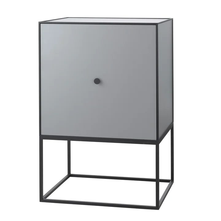 Frame Sideboard 49 (inkl. Tür & Regalboden), dunkelgrau von Audo