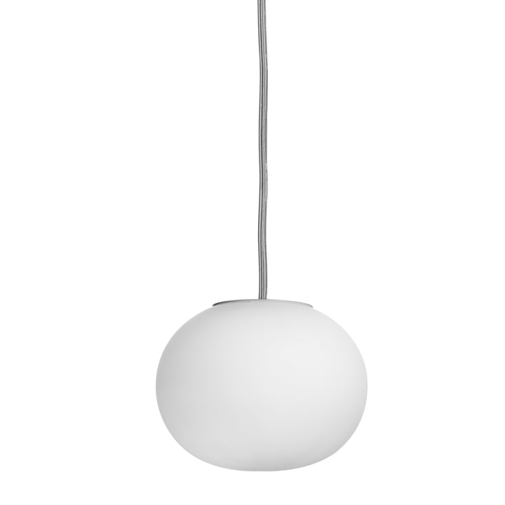 Mini Glo-Ball Pendelleuchte Ø 11,2 cm von Flos in weiss