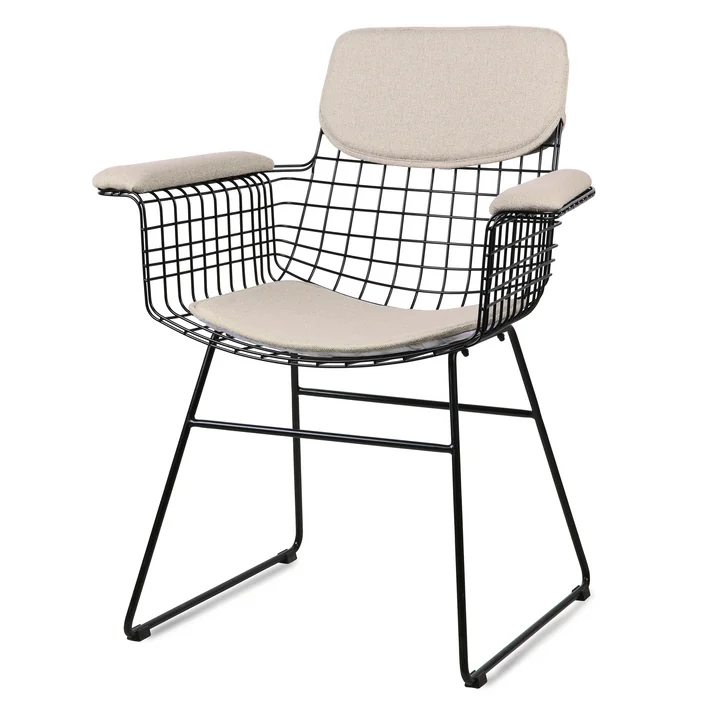 Polster für Wire Arm Chair, sand von HKliving