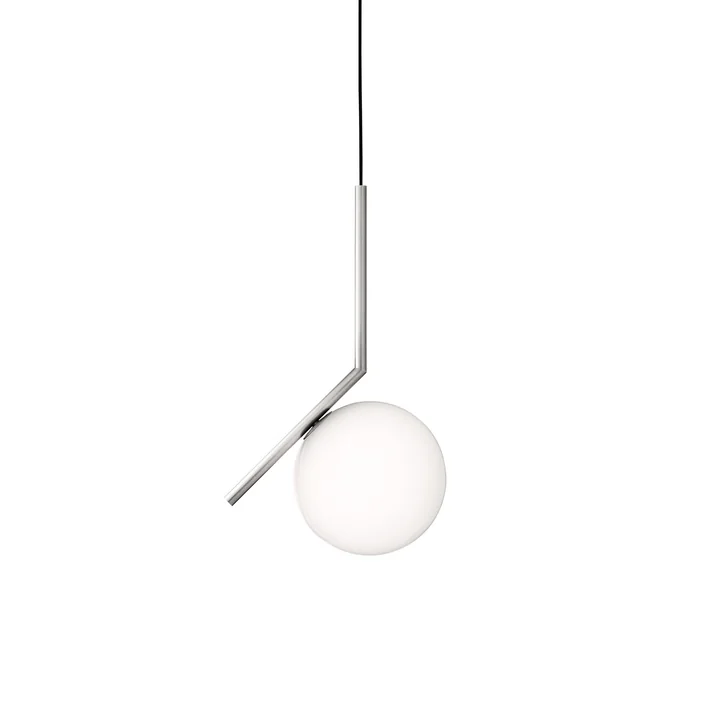 Flos - IC S1 BRO Pendelleuchte, Chrom