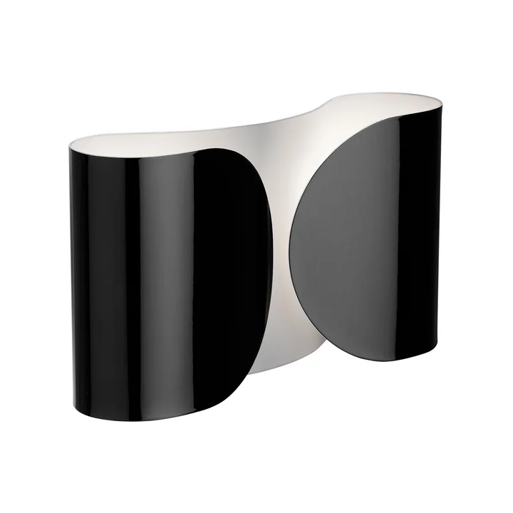 Foglio Wandleuchte, schwarz von Flos