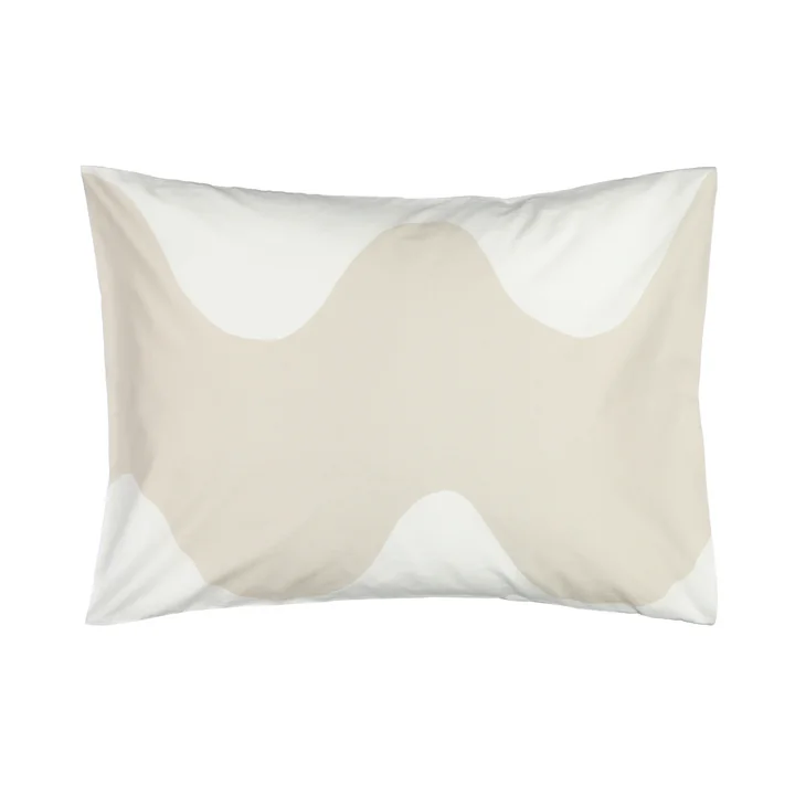 Der Lokki Kissenbezug von Marimekko in weiss / beige