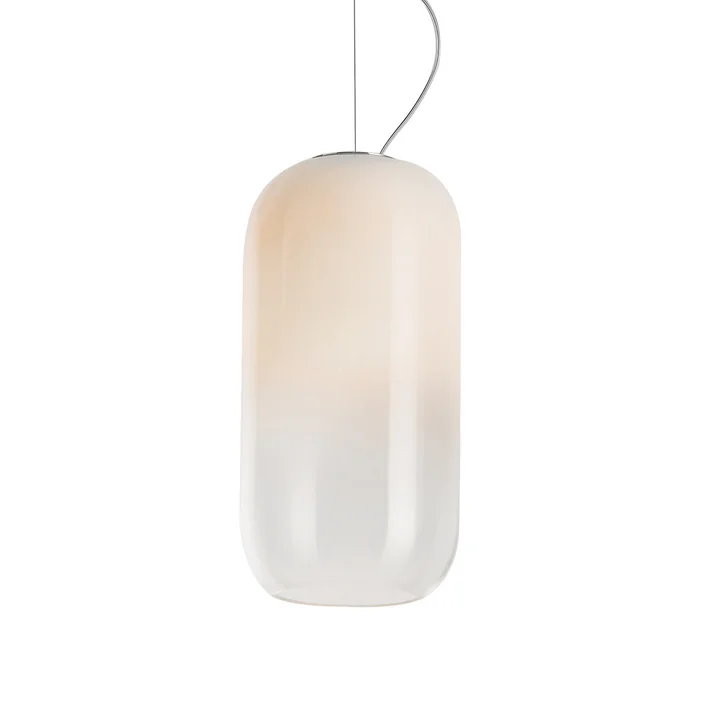 Gople Pendelleuchte Ø 21 x H 42 cm von Artemide in weiss