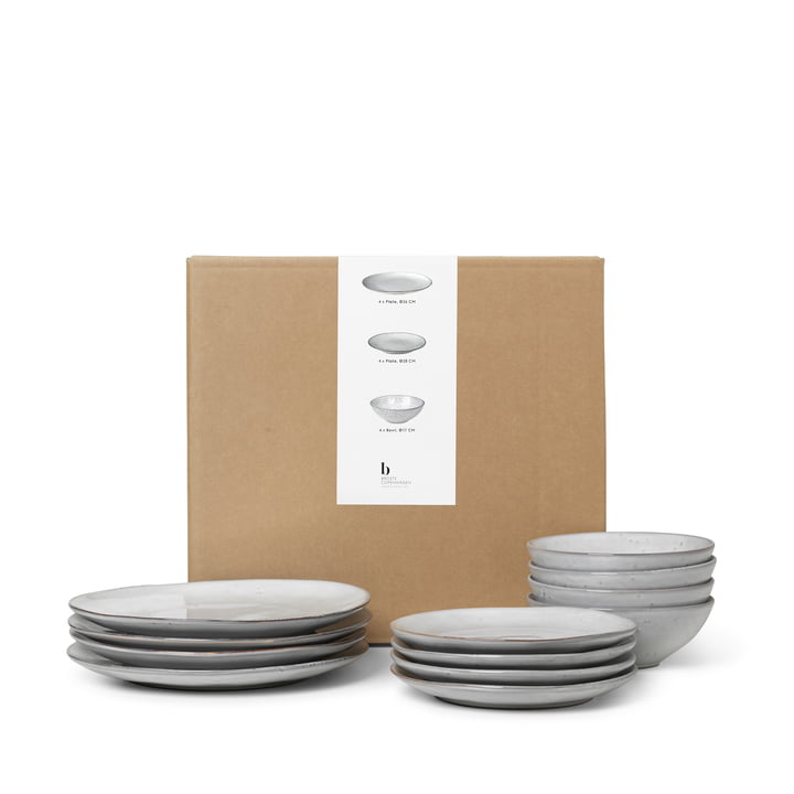 Nordic Sand Geschirr Dinner-Set von Broste Copenhagen