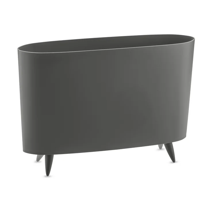 Milano Zeitungsständer von Koziol deep grey