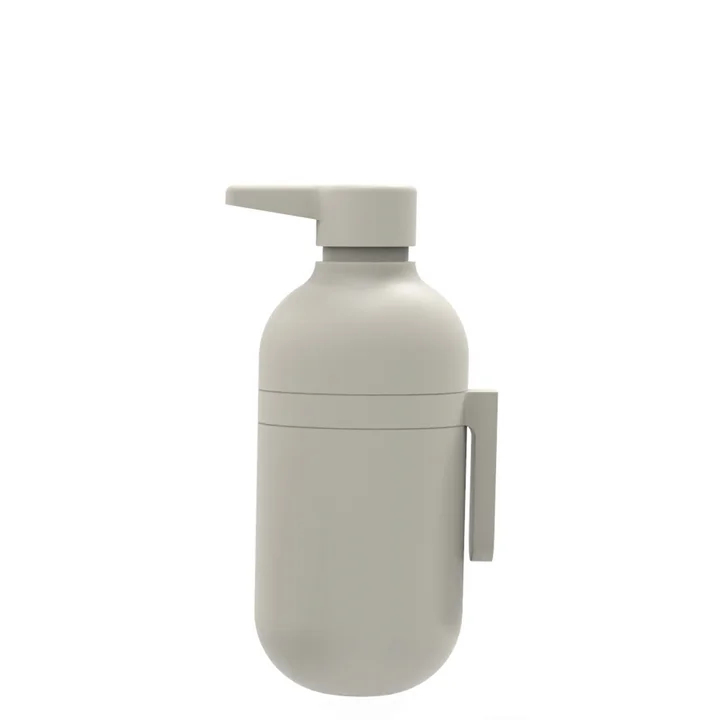 Der Pump-It Seifenspender von Rig-Tig by Stelton, hellgrau