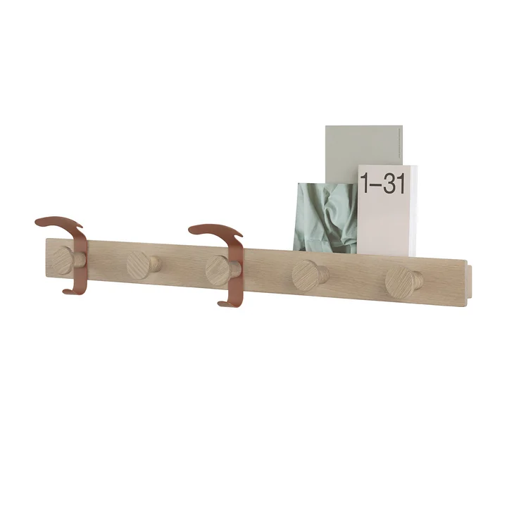 Die multifunktionale Garderobenleiste von Muuto mit Bildern