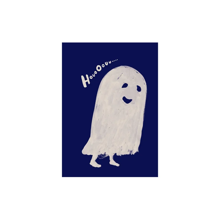 HouoOouu Poster 30 x 40 cm von Paper Collective in weiss