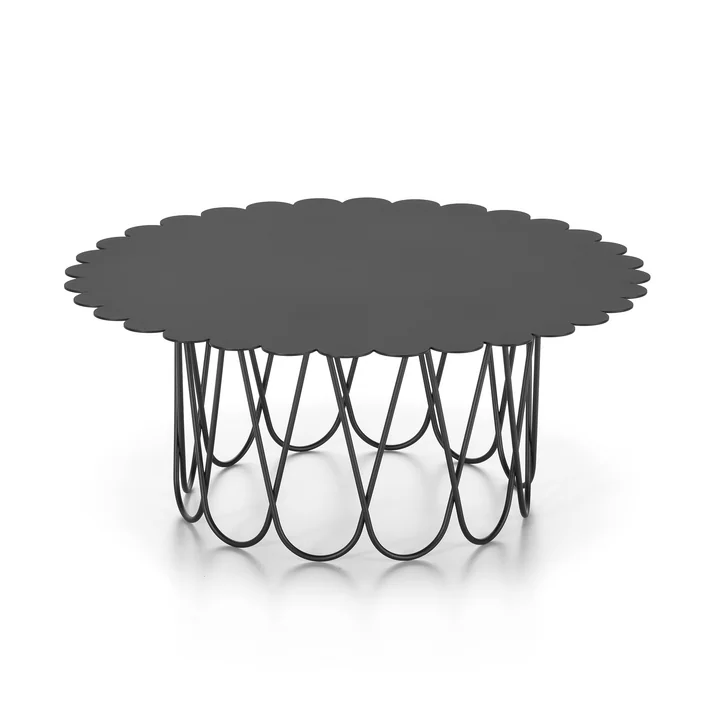 Flower Table gross, anthrazit von Vitra