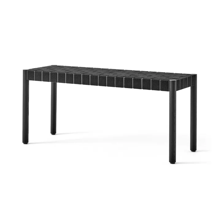 Die Betty TK4 Bank klein von &Tradition, schwarz / schwarz