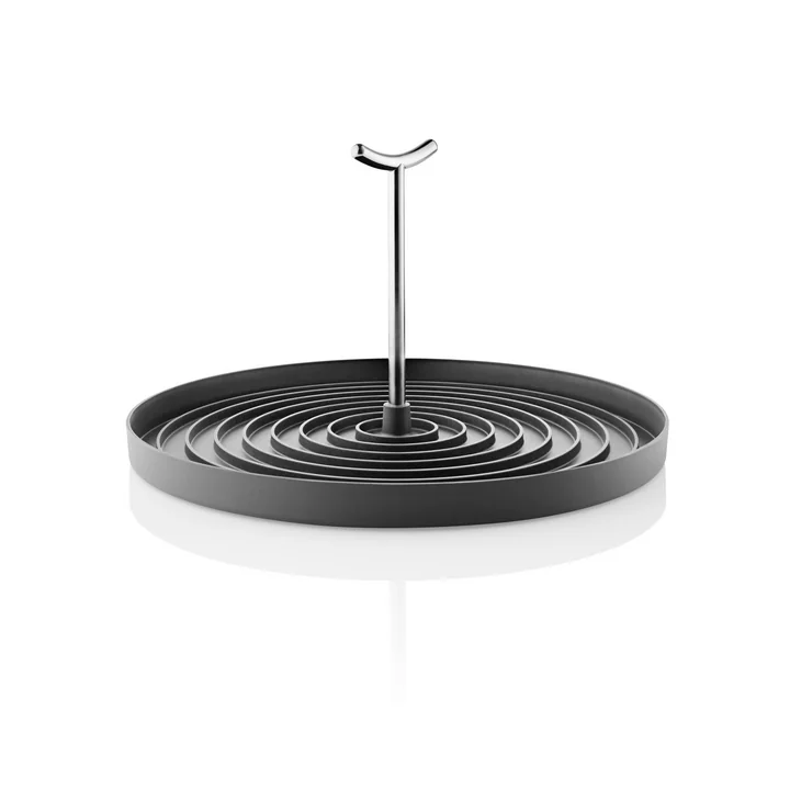 Faltbares Abtropfgestell, Edelstahl / schwarz von Eva Solo