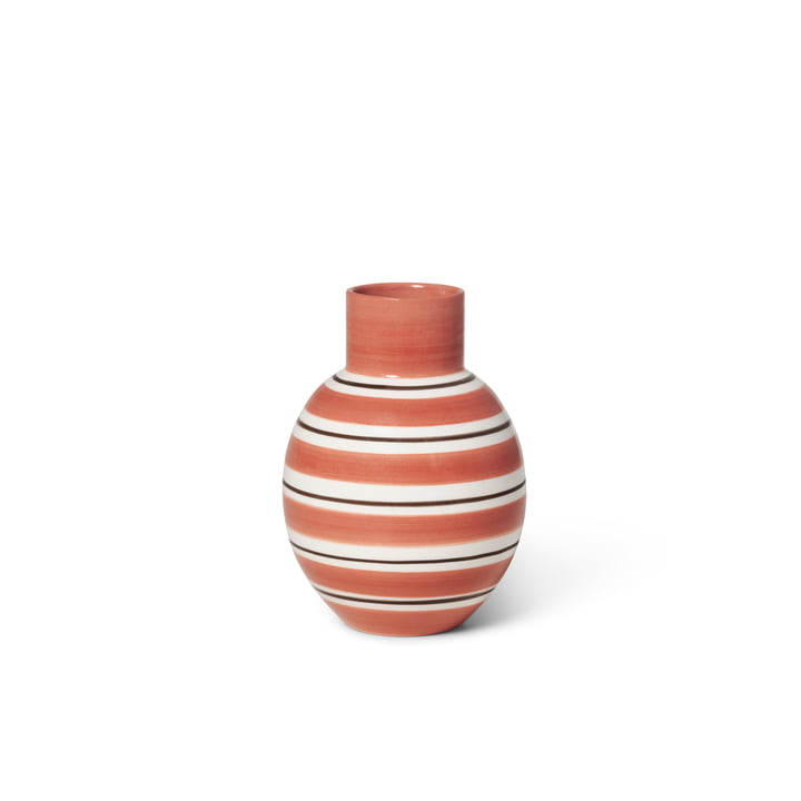Die Omaggio Vase von Kähler Design, H 14,5 cm, terracotta