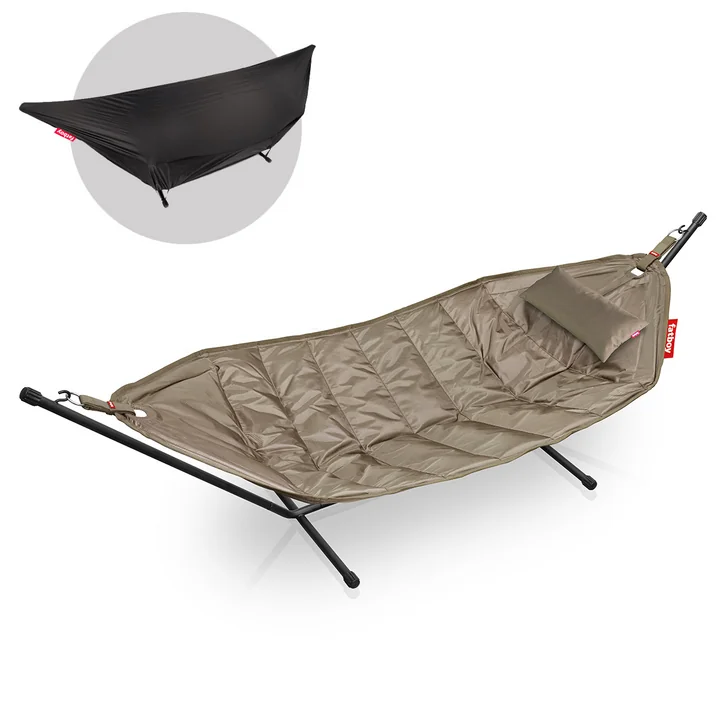 Die Headdemock Deluxe Hängematte von Fatboy, taupe