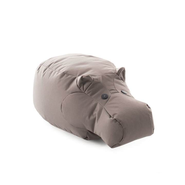 Das Happy Zoo Spieltier Hippo von Sitting Bull, graubraun