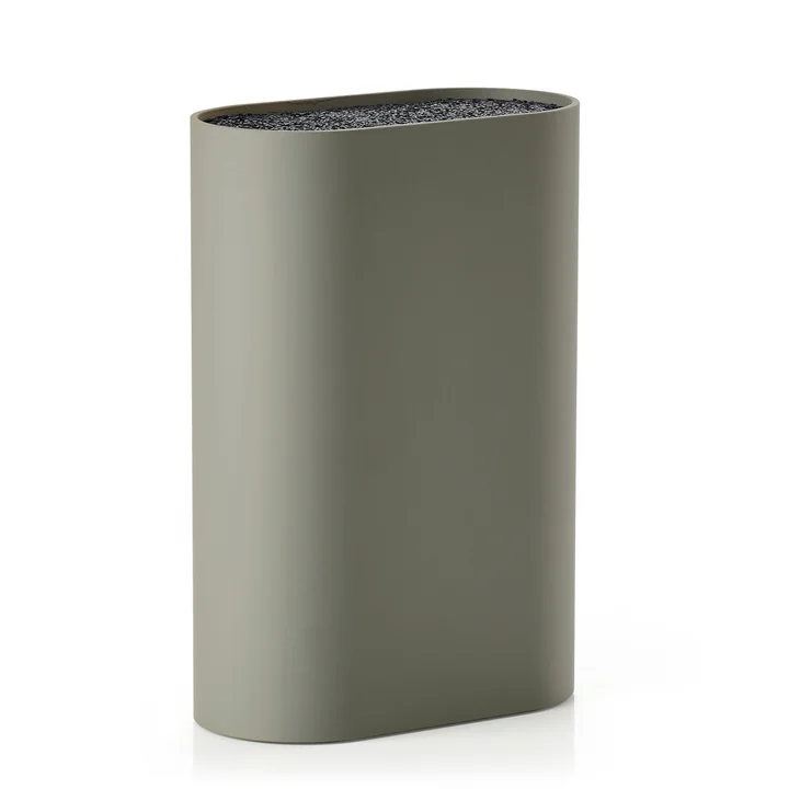 Der Singles Messerblock von Zone Denmark, L 17 x W 9 cm, mud