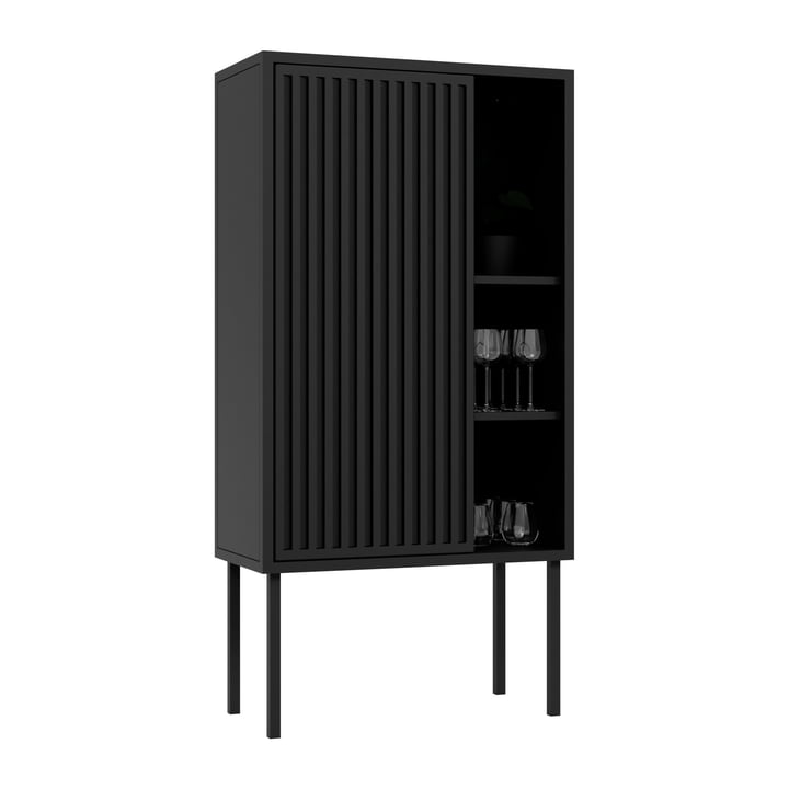 Das Cabinet von Nichba Design, schwarz
