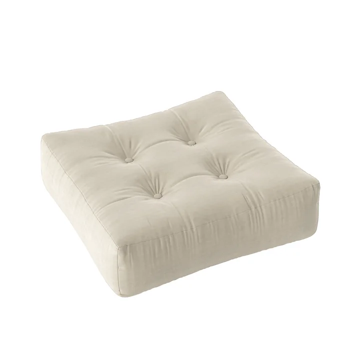 More Pouf, 70 x 70 cm, beige (747) von Karup Design