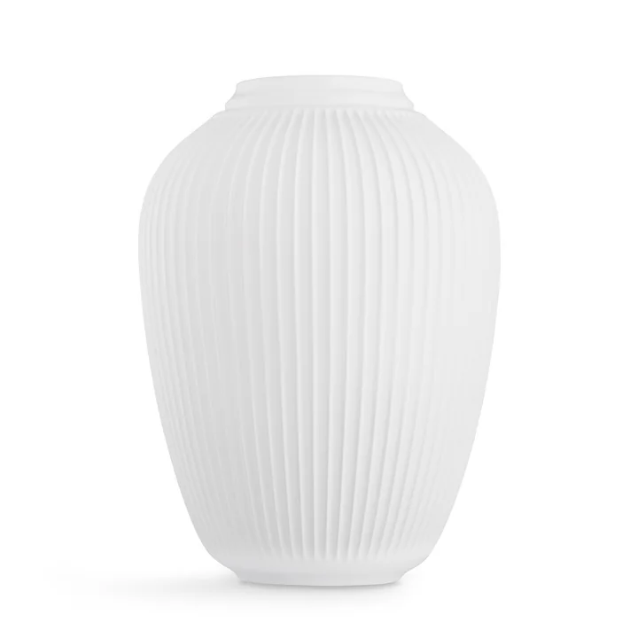 Hammershøi Bodenvase H 50 cm von Kähler Design in weiss 