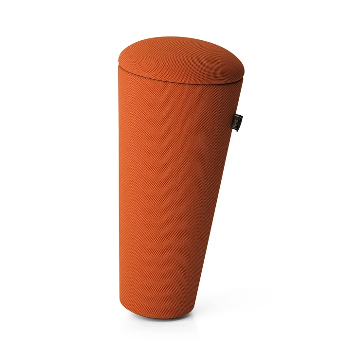 Der Stand-Up Hocker von Wilkhahn, orange