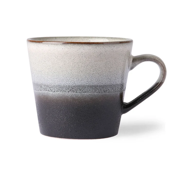 Die 70's Cappuccino Tasse von HKliving, rock
