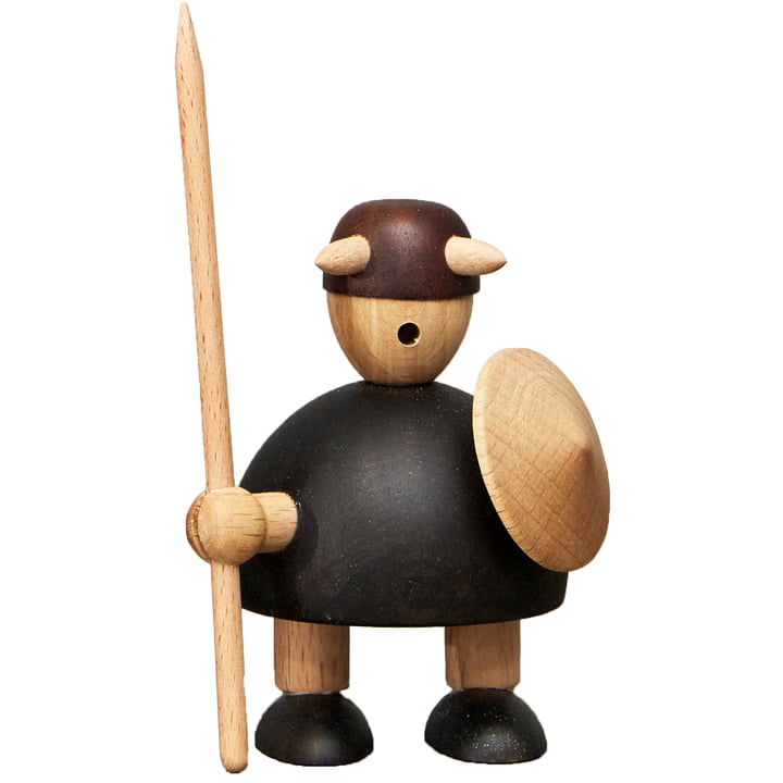 Kleine The Vikings of Denmark Holzfigur von Andersen Furniture