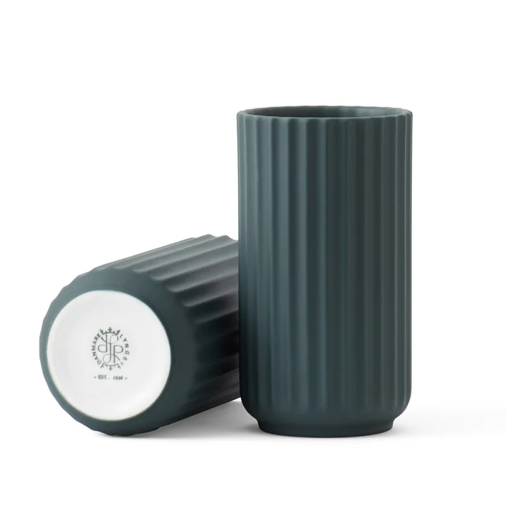 Lyngbyvase H 20,5 cm von Lyngby Porcelæn in grün