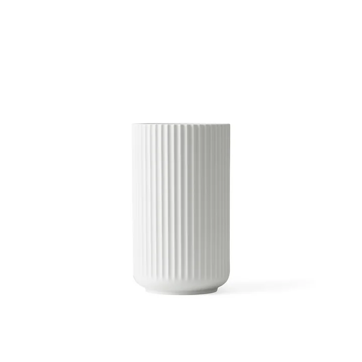 Lyngbyvase H 8,5 cm von Lyngby Porcelæn in weiss