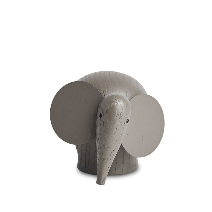 Nunu Elephant, Grösse Mini von Woud in Eiche taupe lackiert 