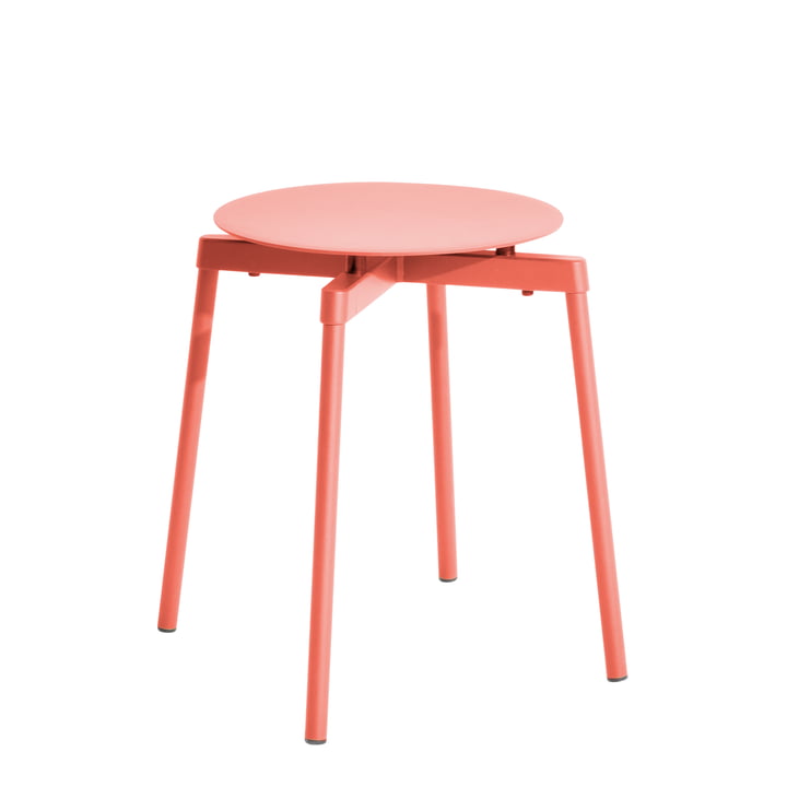Fromme Hocker Outdoor von Petite Friture in coral