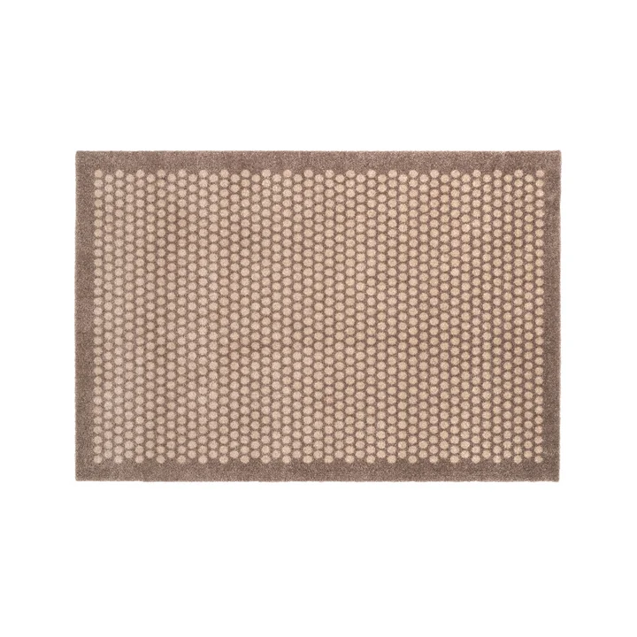 Dot Fussmatte 90 x 130 cm von tica copenhagen in sand / beige