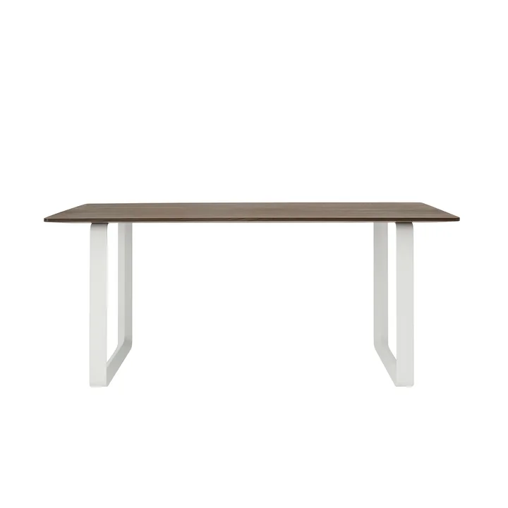 70/70 Esstisch 170 x 85 cm von Muuto in Eiche geräuchert / weiss