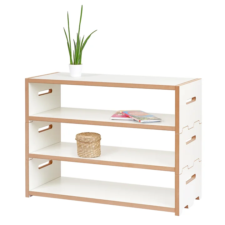 hochstapler Regalsystem von Tojo in weiss