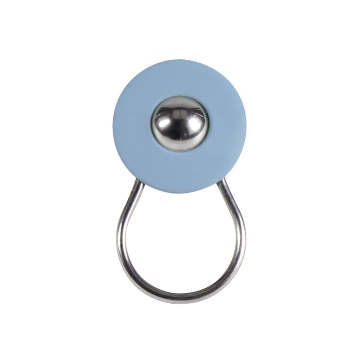 Der Orbit Schlüsselanhänger von Depot4Design, hellblau