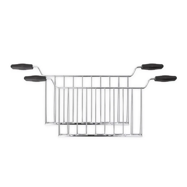 Sandwich- Zangen für 4-Scheiben-Toaster TSF02 von Smeg in silber
