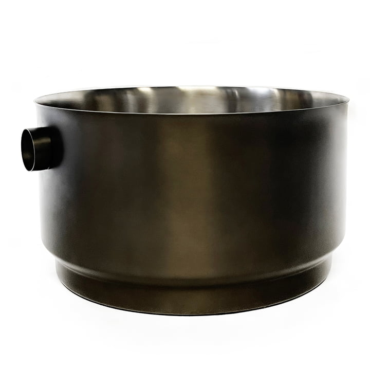 Rondo Party Bucket Flaschenkühler, Stahl schwarz von XLBoom