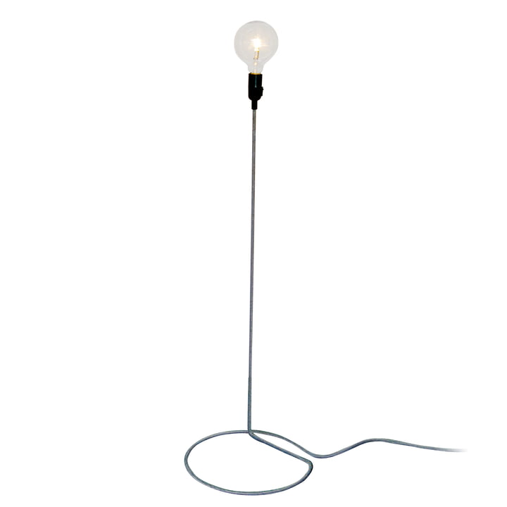 Design House Stockholm - Cord Lamp Stehleuchte in Schwarz