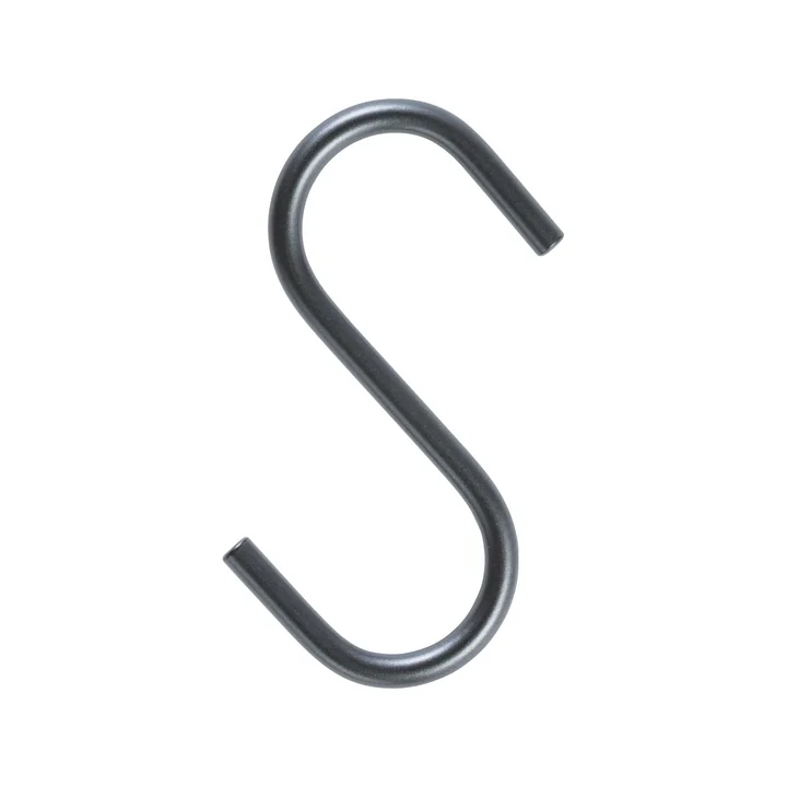 S Hook Kleiderhaken von Lind DNA in schwarz