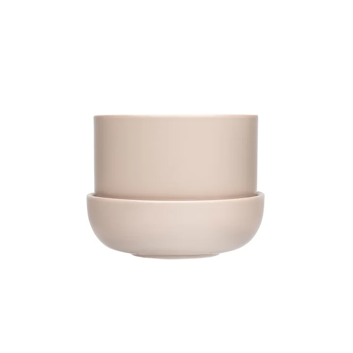Nappula Blumentopf mit Untertasse 170 x 130 mm von Iittala in beige